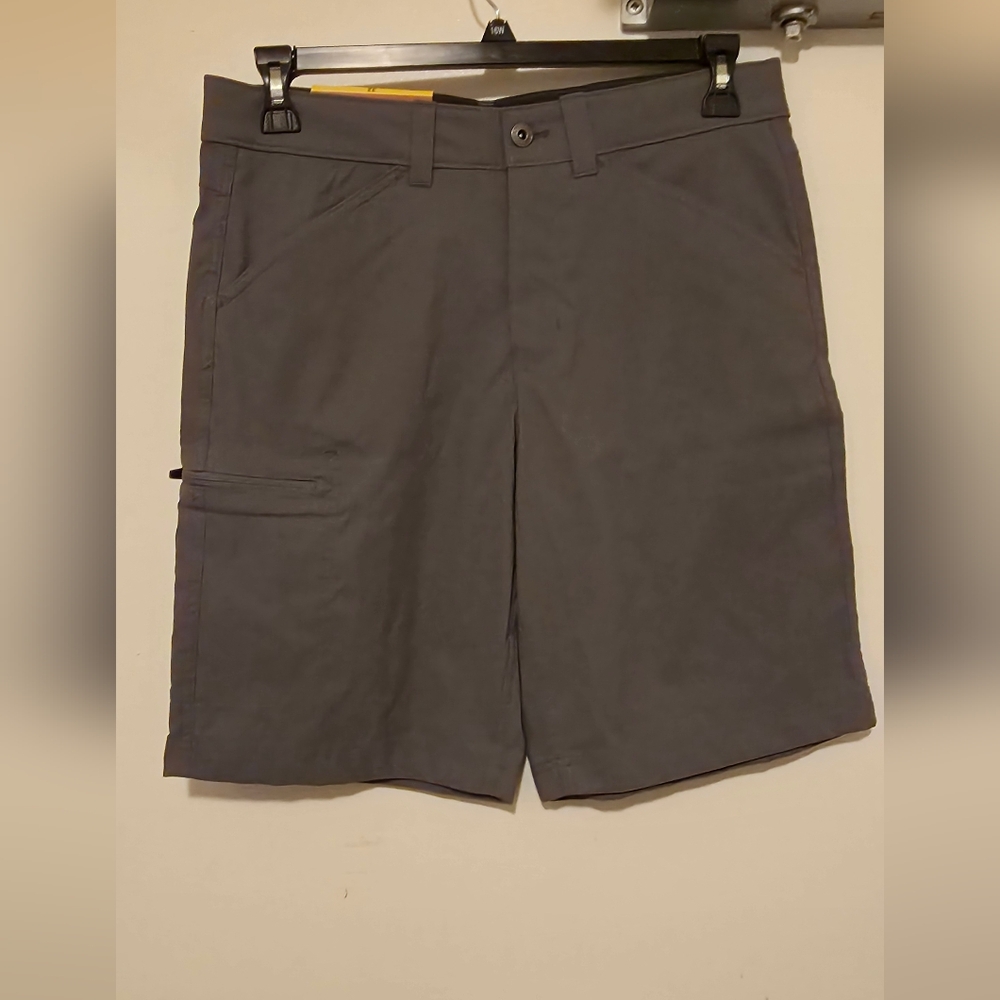 Eddie Bauer Men's Gray Rainier Tech Shorts